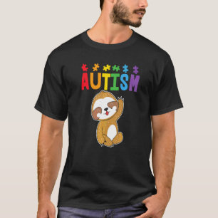 Babyfaultier unterstützt autistische Kinder im Apr T-Shirt
