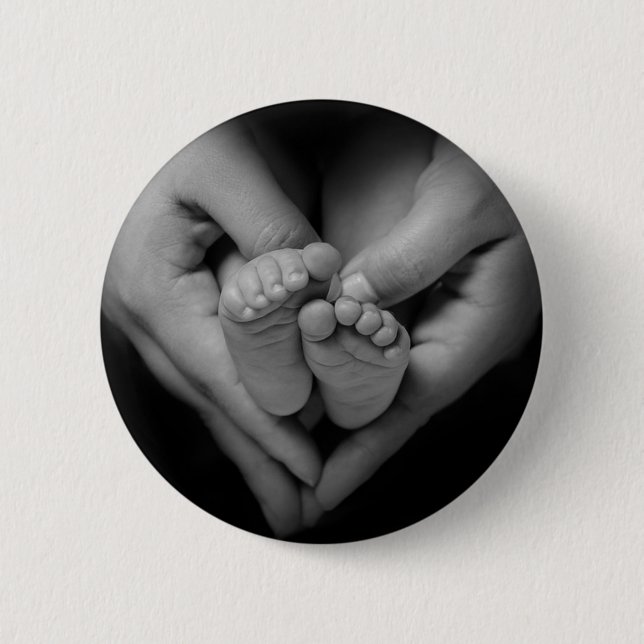 babyfeet button (Vorderseite)