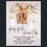 Babyflasche trinken Spieldusche Hochlandkuh<br><div class="desc">Dieses Design kann in dem Bereich personalisiert werden, der durch das Ändern des Fotos und/oder Textes zur Verfügung gestellt wird. Sie können auch angepasst werden, indem Sie auf Vorlage personalisieren klicken und dann auf die Schaltfläche klicken, um weitere Optionen anzupassen, um die Hintergrundfarbe zu löschen oder zu ändern, Text hinzuzufügen,...</div>