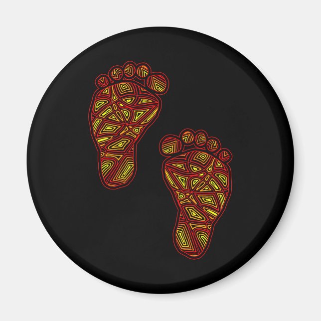 BabyFootprints Magnet (Vorne)