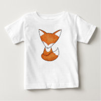 Babyfox-T - Shirtniedlicher Fox-Waldtier-T - Shirt
