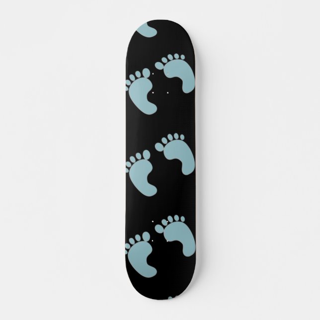 Babyfußabzüge Skateboard (Vorne)