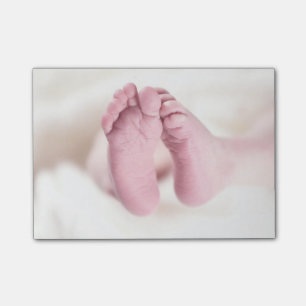 Babyfüße Post-it Klebezettel