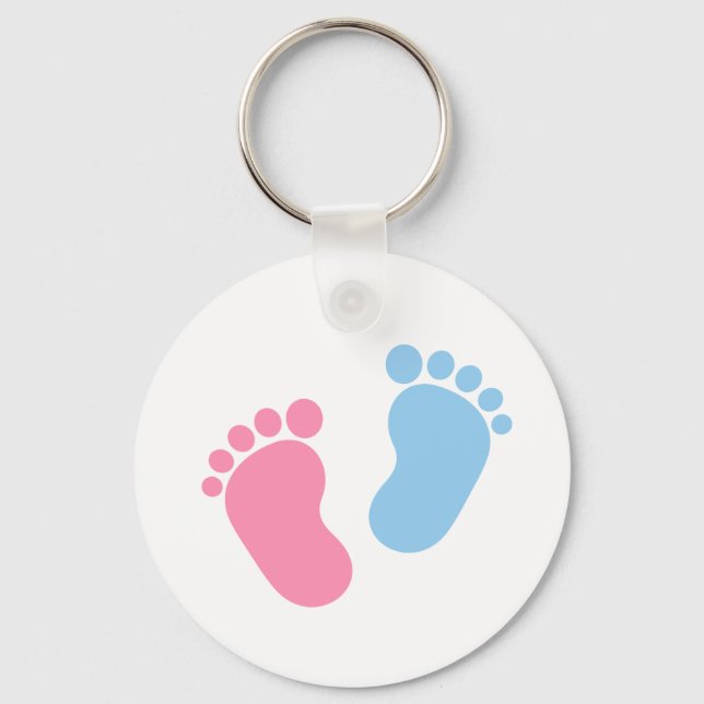 Babyfüße Schlüsselanhänger (Vorderseite)