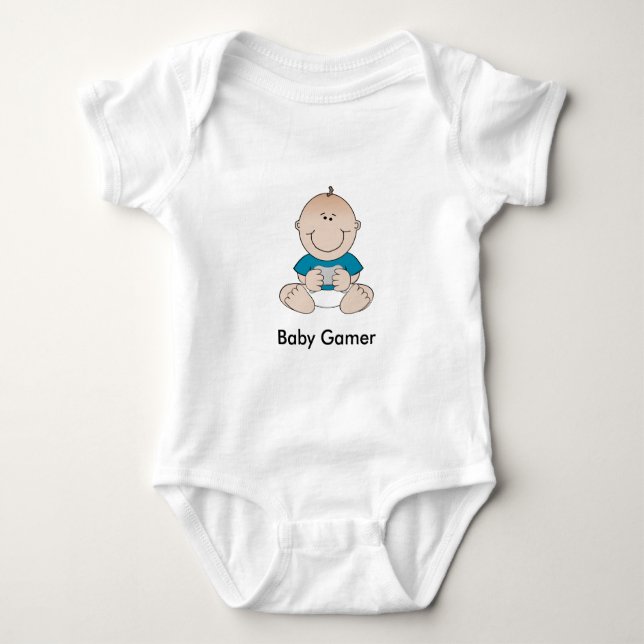 BabyGamer Baby Strampler (Vorderseite)