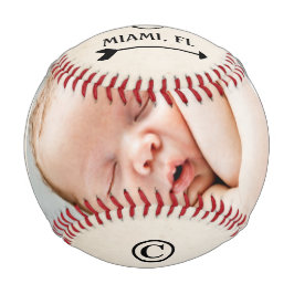BabyGeburtsankündigungen Personalisiert Baseball