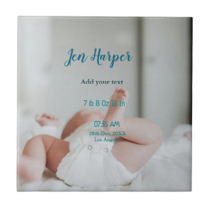 BabyGeburtsdaten geben das Datum des Namens an. Fliese