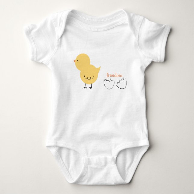 Babygeschenk - Kleiner Kick Baby Strampler (Vorderseite)