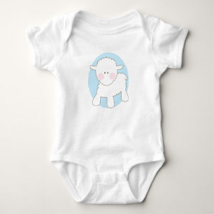 Babygeschenk - Kleines Lamm Baby Strampler