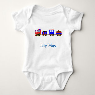 Babygeschenke von Lily-May-Mädchen - personalisier Baby Strampler