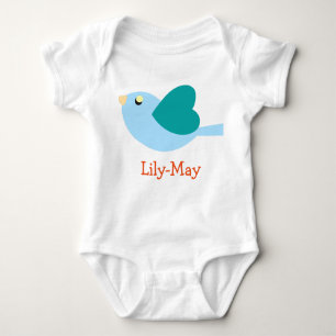 Babygeschenke von Lily-May-Mädchen - personalisier Baby Strampler