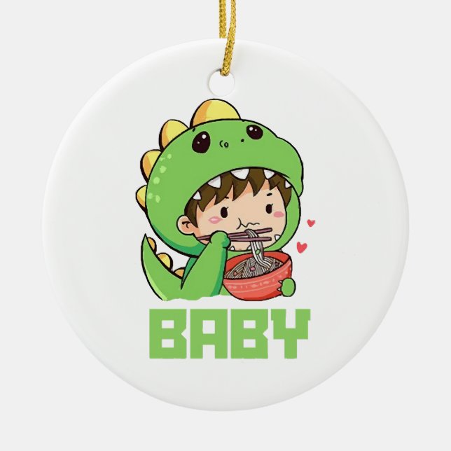Babygotzin Keramik Ornament (Vorne)