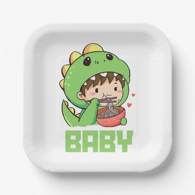 Babygotzin Pappteller (Vorderseite)