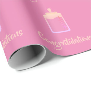 Babygratulation Geschenkpackung von dalDesignNZ Geschenkpapier