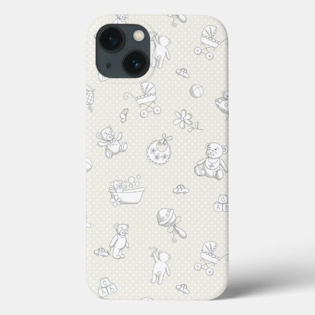 Babyhintergrund Case-Mate iPhone Hülle (Rückseite)