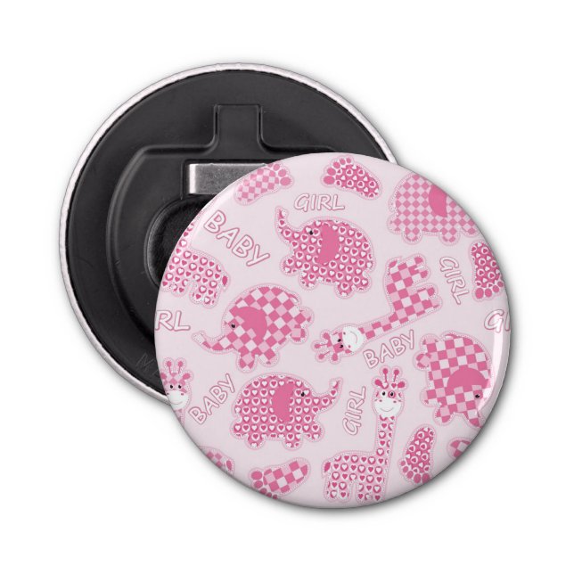 Babyhintergrund Flaschenöffner (Vorderseite)