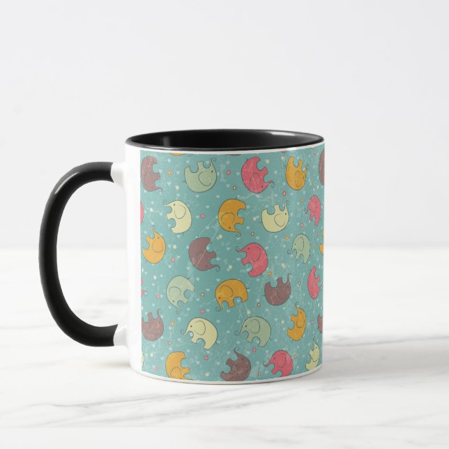 Babyhintergrund Tasse (Links)