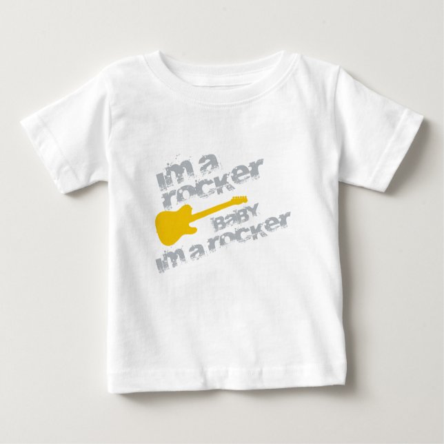 BabyImARocker.png Baby T-shirt (Vorderseite)