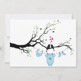 Babyjunge, Babydusche Einladungskarte Einladung