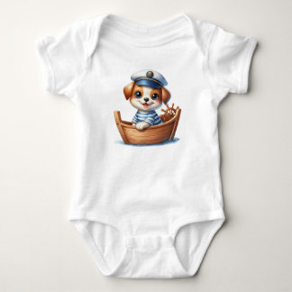 "Babykarosserien für Kinder mit lustigem Aquarellt Baby Strampler