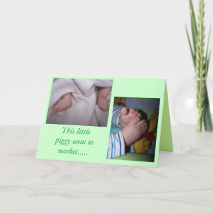Babykarte Karte
