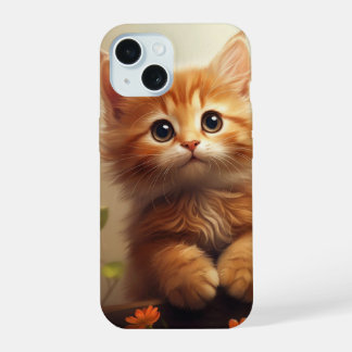 Babykatze iPhone 15 Hülle