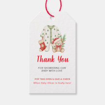Babykleid Frohe kleine Baby-Baby-Shower Danke