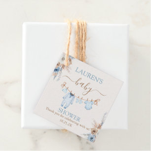 Babykleidung Babydusche Geschenkanhänger