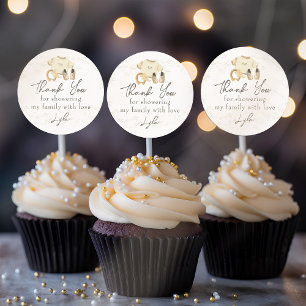 Babykleidung Gender Neutral Baby Dusche Vielen Dan Runder Aufkleber