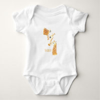 Babykleidung Giraffe und Baby sind Sie mein