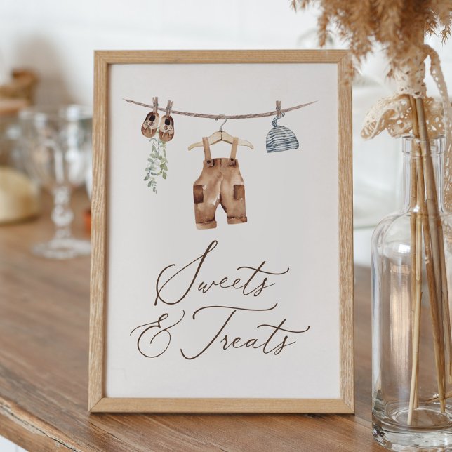 Babykleidung Kinderdusche Süßigkeiten und Leckerei Poster (Von Creator hochgeladen)