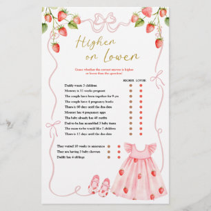 Babykleidung Pink Coquette Higher or Lower