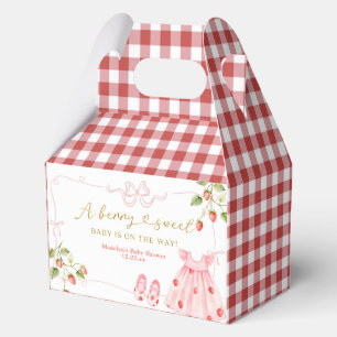 Babykleidung Rosa Coquette Beeren Baby Shower Gesc Geschenkschachtel