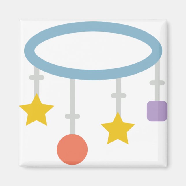 Babykreismobil Magnet (Vorne)