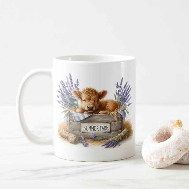Babykuh Kaffeetasse (Mit Donut)