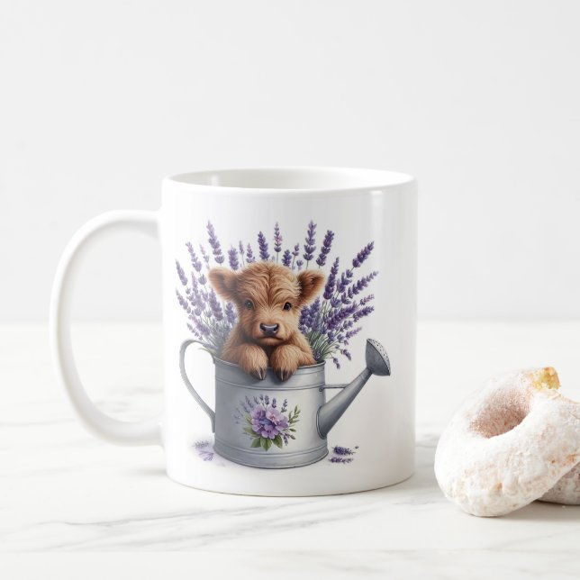 Babykuh Kaffeetasse (Mit Donut)
