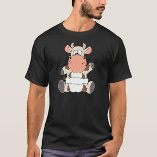 Babykuhkalb mit Windeln T-Shirt
