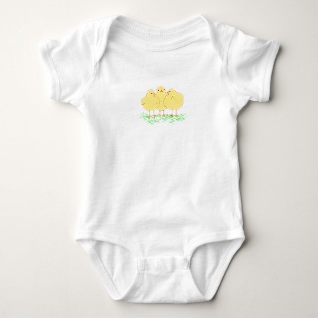 Babyküken Baby Strampler (Vorderseite)