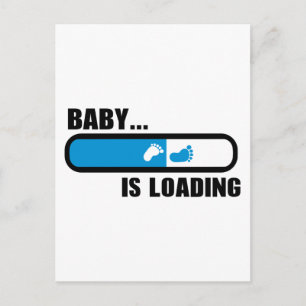 Babyladung Postkarte