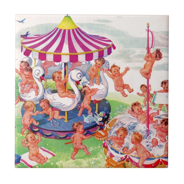 Babyland Fliese (Vorderseite)