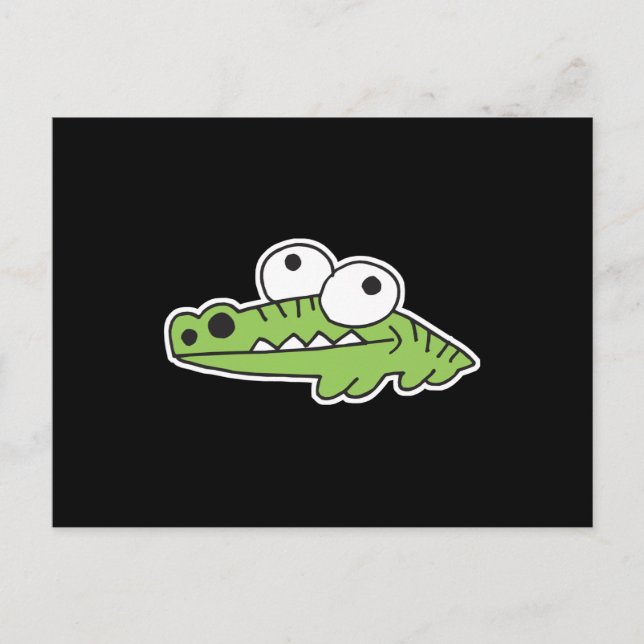 Babyligator Postkarte (Vorderseite)
