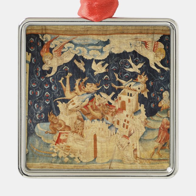 Babylon drang durch Dämonen ein Ornament Aus Metall (Vorne)