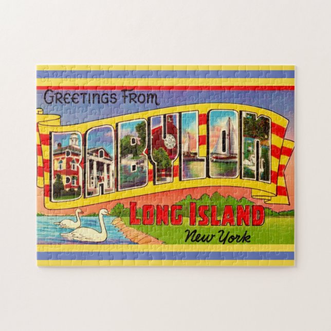 Babylon Long Island 11x14 Puzzle (Horizontal)