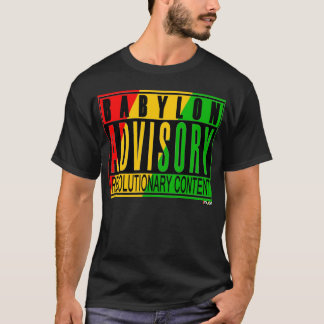 BabylonAdvisory: Revolutionärer Inhalt T-Shirt