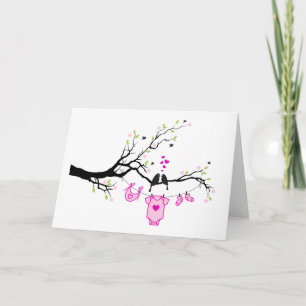Babymädchen, Babydusche Einladung