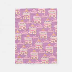 Babymädchen-Prinzessinmuster-Fleecedecke Fleecedecke