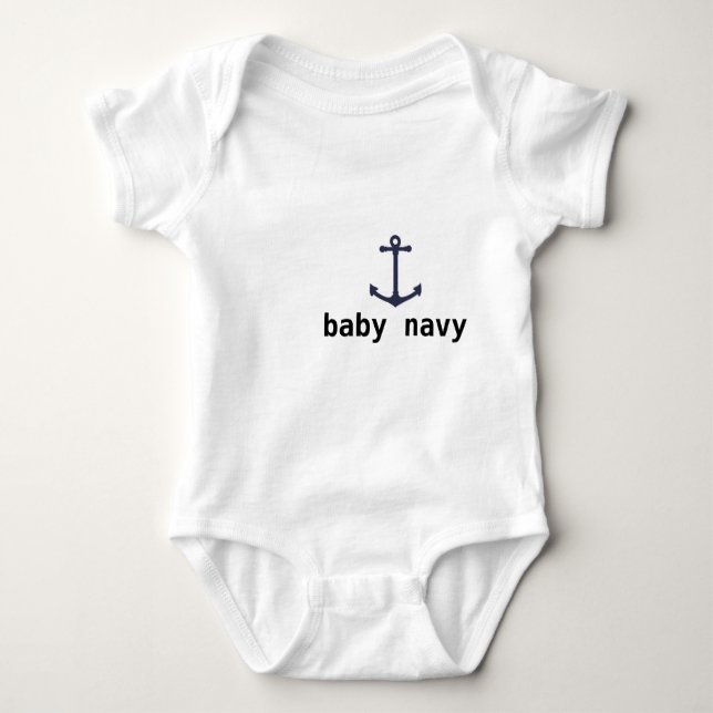 Babymarine Baby Strampler (Vorderseite)