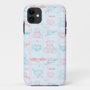 Babymuster mit Teddybären Case-Mate iPhone Hülle