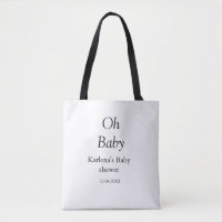 Babynahrung Baby Dusche Datum einfach minimal