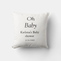 Babynahrung Baby Dusche Datum einfach minimal